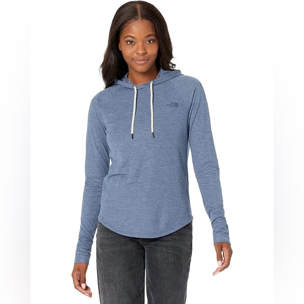 NWT The North Face Westbrae Knit Hoodie in Dark Blue Heathered Size 2X TNF